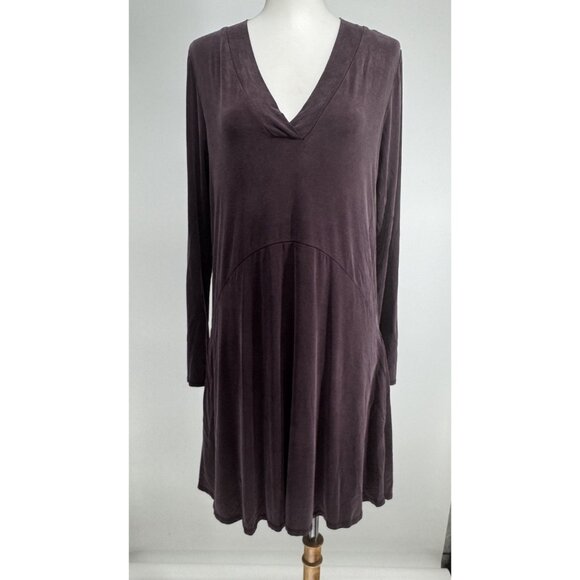 Anthropologie Dolan Dress Womens Small Purple LS Lagenlook Whimsygoth Y2K Grunge - Picture 1 of 9